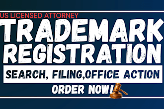 be your US licensed trademark attorney, uspto trademark