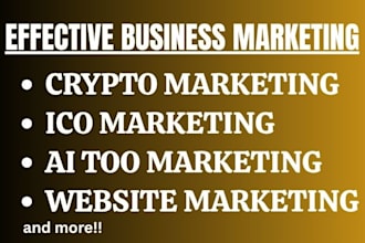 be your business marketer and marketing for growth
