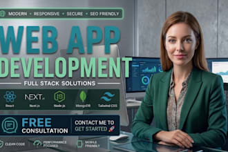 do full stack web app development as mern stack and mean stack developer