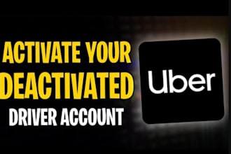 reactivate your deactivated amazon flex account, uber and uber eats account