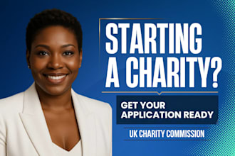 prepare your UK charity registration application for charity commission