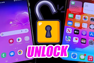 unlock your android, iphones, ipad, from locked