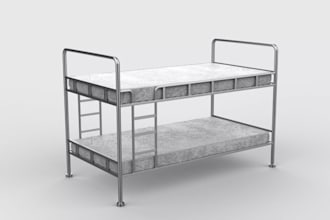 create custom bunk bed and loft bed 3d cad models, shop and fabrication drawings