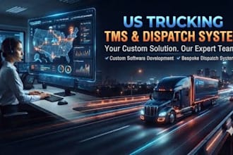 build a professional US trucking dispatch management tms