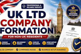 register your UK ltd company for non UK residents