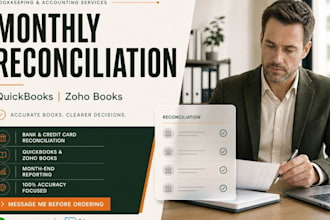 clean up quickbooks catch up bookeeping and reconcile account on quickbooks xero
