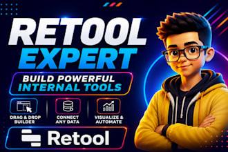 build retool internal tools, ai automation and API integrations and betty bloc