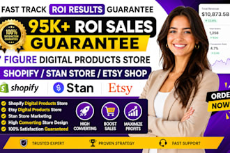 set up your stan store  , etsy shop,beacons ai , shopify store