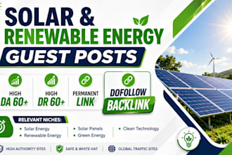 publish solar and renewable energy guest posts
