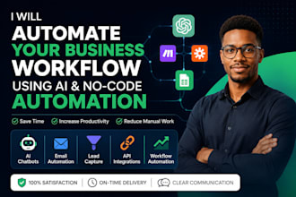 automate your business workflow using ai and no code automation