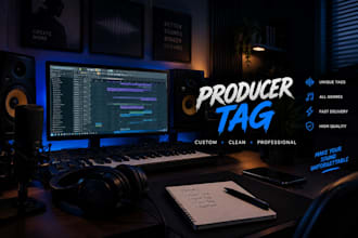 dj drops producer tag voiceover dj intro voice tag fl studio