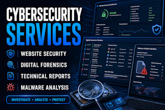 do cybersecurity, website, digital forensics, technical report, malware analysis