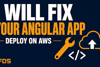 fix or deploy your angular app on AWS amplify