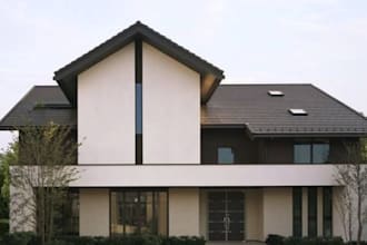 photorealistic architectural rendering, 3d exterior visualization in lumion