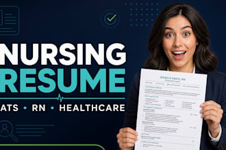 write an ats nursing healthcare and medical resume