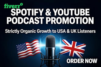 do organic podcast promotion
