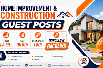 publish home improvement and construction guest posts