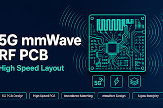 5g mmwave rf pcb layout design with high speed impedance controlled routing