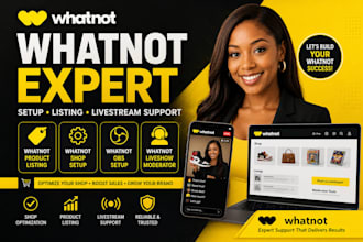 whatnot shop whatnot obs whatnot product listing whatnot liveshow moderator