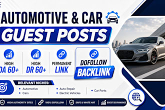 publish automotive and car guest posts