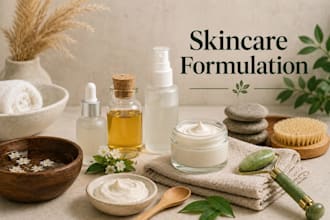 formulate professional skincare products for your brand