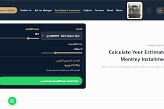 build a professional real estate and business website