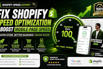 fix shopify speed optimization and boost mobile page speed