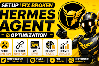 setup fix broken hermes agent api error memory vaults hermes optimization