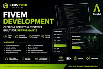 fix bugs and optimize your fivem script or server