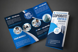 trifold brochure design, business brochure, brochure design, trifold brochure