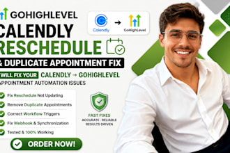 fix calendly reschedule and duplicate appointment issues in gohighlevel