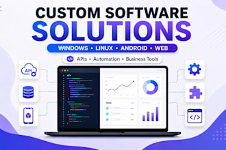 develop a software solutions for your business