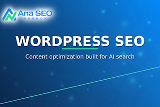 optimize your wordpress website content and on page SEO