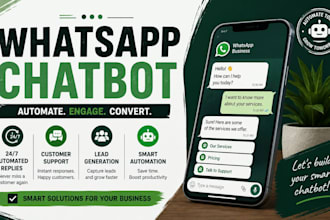 setup whatsapp business API automation whatsapp chatbot automation for business