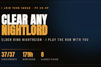 join your elden ring nightreign squad and clear any nightlord with you