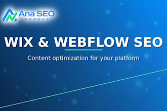 optimize your wix or webflow website content for SEO