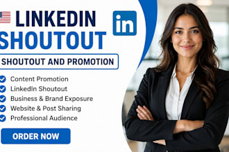 share, shoutout your content with 3m linkedin audience, shoutout, marketing
