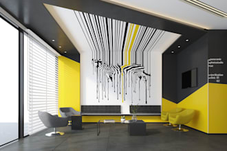 design contemporary modern dental clinic with reception area and operatory space
