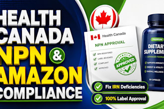 fix rejected health canada npn applications and amazon listing compliance