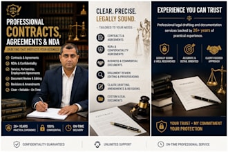 draft professional contracts, agreements and ndas
