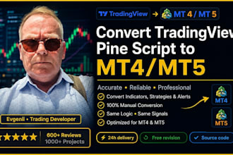 convert tradingview pinescript strategy to ninjatrader ctrader mt4 mt5 quantower