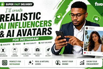 create realistic ai influencers and ai avatars for instagram