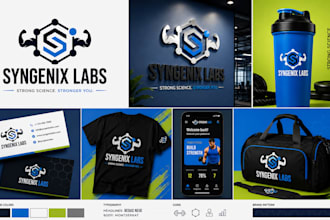 design a professional corporate identity and branding kit