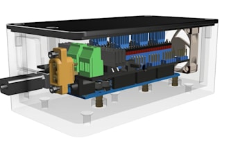 designcustom sensor housing iot enclosure protective 3d cad case for electronics