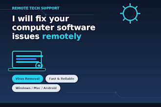 fix your computer software issues remotely