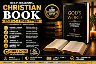 proofread christian books devotionals and manuscripts