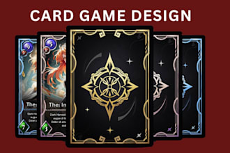board game card game design tarot cards card game card illustration tarot cards