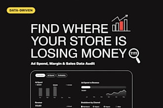 do regression and statistical analysis on your business data