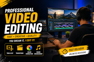 professionally,edit your short film with cinematic