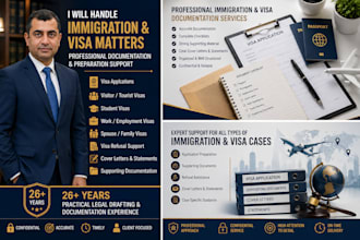 prepare professional immigration and visa documents